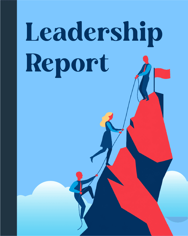 Leadership report cover