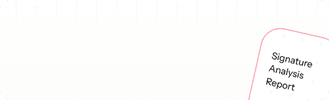 Signature analysis reference