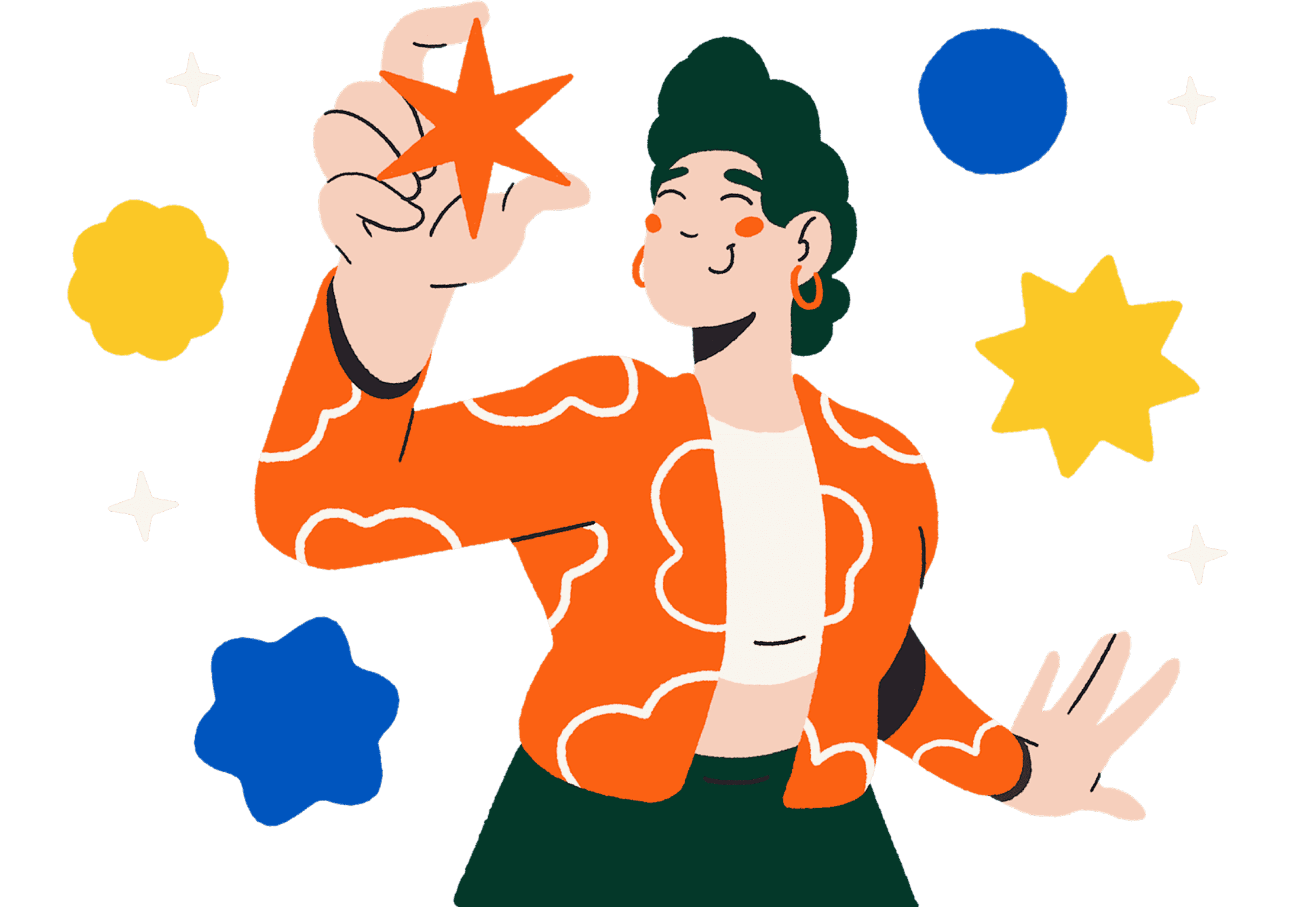 person and floating shapes.png